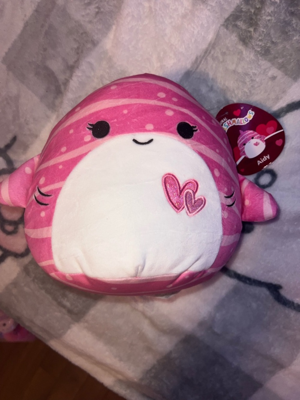 Add on for free💕Pink Squishmallow Plush Aidy